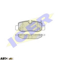 Гальмівні колодки ICER 142192