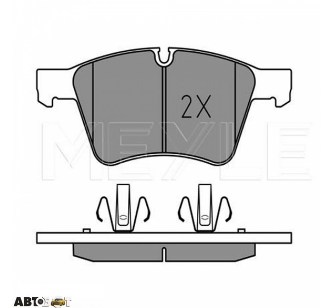 Тормозные колодки Meyle 025 241 5120, цена: 2 198 грн.