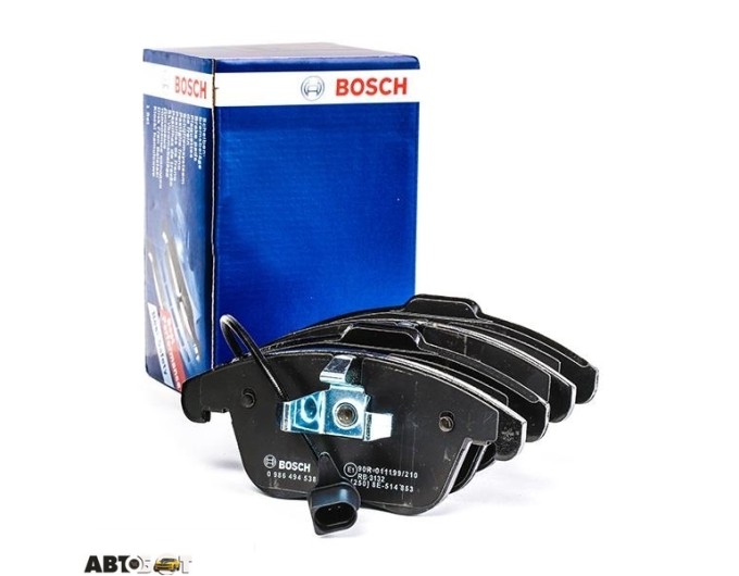 Тормозные колодки Bosch 0 986 494 538, цена: 5 116 грн.
