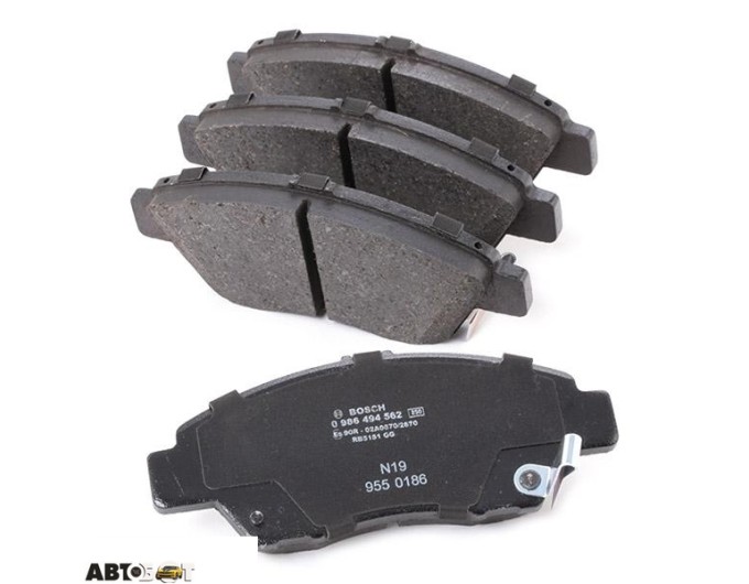 Тормозные колодки Bosch 0 986 494 562, цена: 2 866 грн.