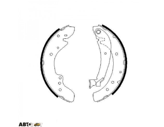 Тормозные колодки Bosch 0986487521, цена: 2 653 грн.