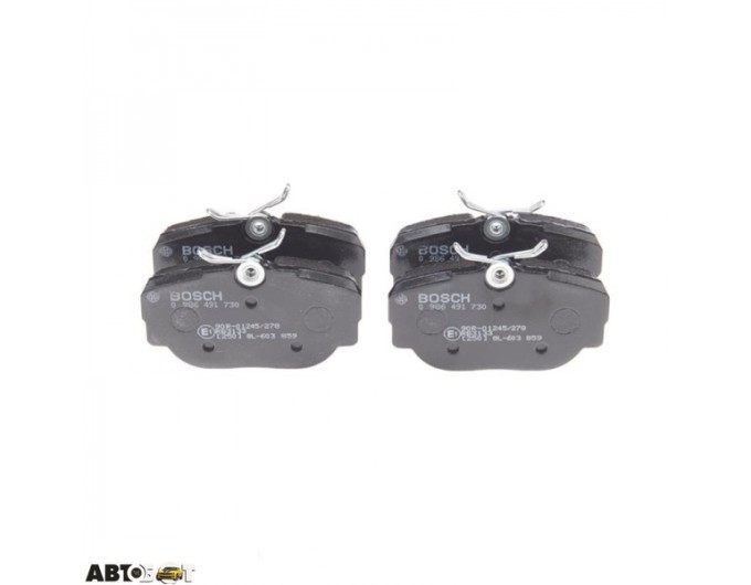 Тормозные колодки Bosch 0986491730, цена: 1 956 грн.