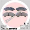 Гальмівні колодки ZIMMERMANN 22768.165.1, ціна: 4 893 грн.