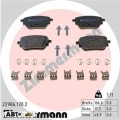 Гальмівні колодки ZIMMERMANN 22986.170.2, ціна: 4 547 грн.