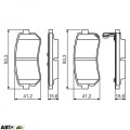 Тормозные колодки Bosch 0986495354, цена: 1 925 грн.