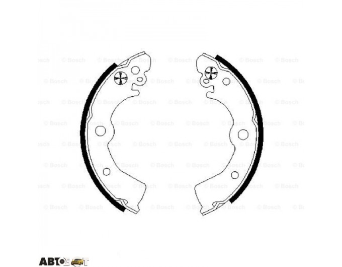 Тормозные колодки Bosch 0986487578, цена: 1 398 грн.