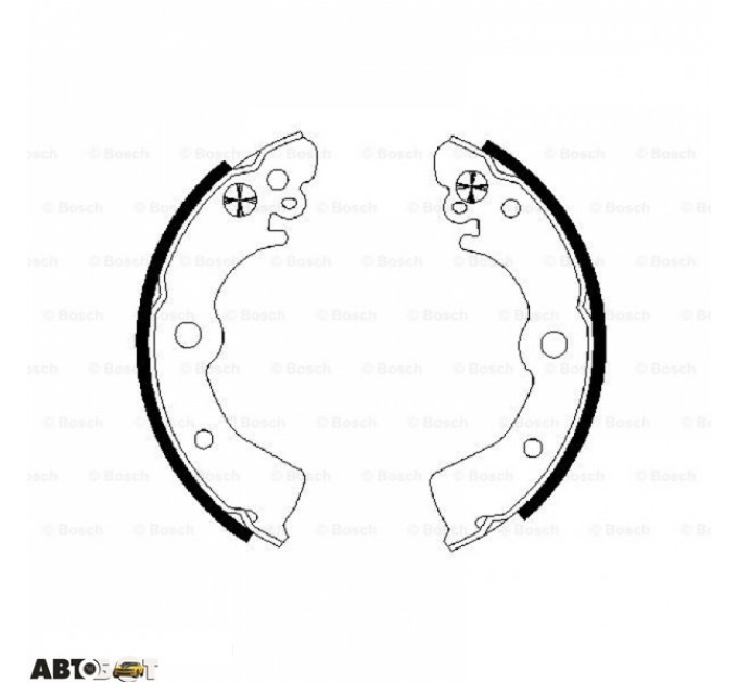 Тормозные колодки Bosch 0986487578, цена: 761 грн.