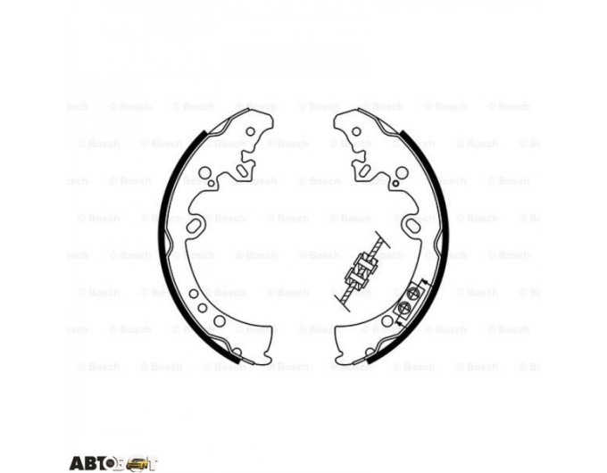 Тормозные колодки Bosch 0986487787, цена: 3 208 грн.