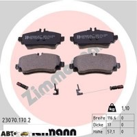 Гальмівні колодки ZIMMERMANN 23070.170.2