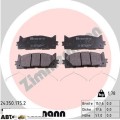 Тормозные колодки ZIMMERMANN 24350.175.2, цена: 4 395 грн.