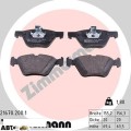 Тормозные колодки ZIMMERMANN 21670.200.1, цена: 3 121 грн.