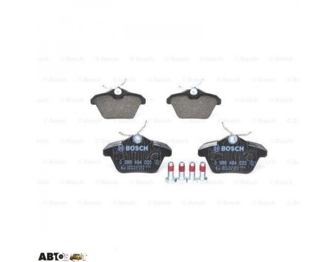 Гальмівні колодки Bosch 0986494020, ціна: 1 765 грн.