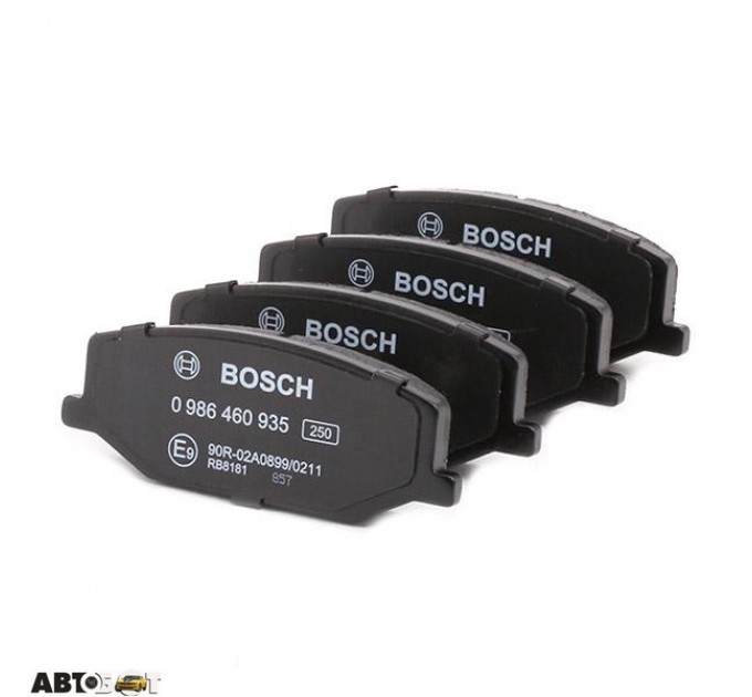 Гальмівні колодки Bosch 0 986 460 935, ціна: 686 грн.