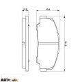 Гальмівні колодки Bosch 0986424297, ціна: 1 003 грн.