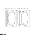 Тормозные колодки Bosch 0986494078, цена: 3 297 грн.