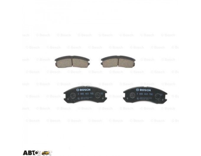 Тормозные колодки Bosch 0986493790, цена: 1 760 грн.