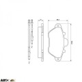 Гальмівні колодки Bosch 0986460950, ціна: 2 200 грн.