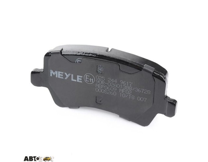 Тормозные колодки Meyle 025 244 9617, цена: 1 423 грн.