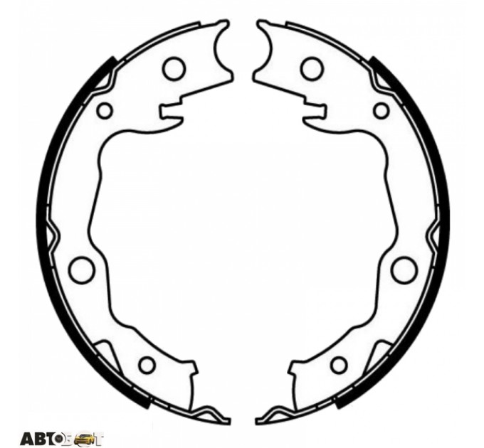 Тормозные колодки ABE C01063ABE, цена: 777 грн.