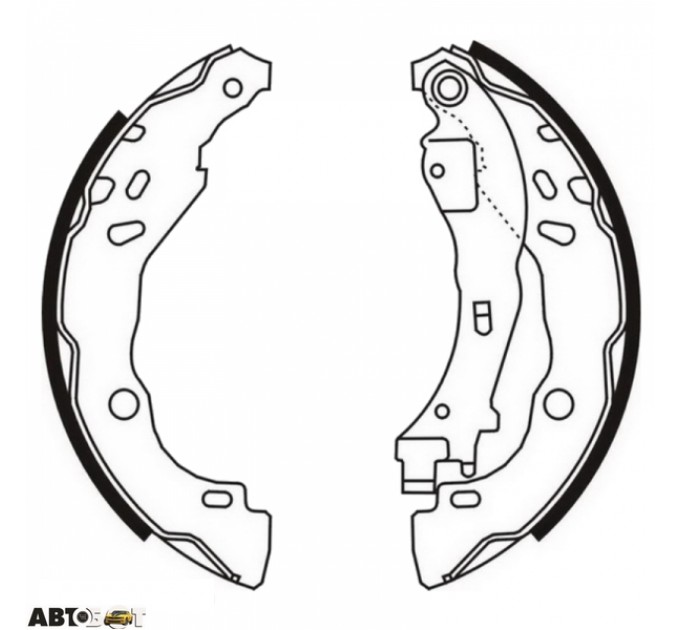 Тормозные колодки ABE C0C020ABE, цена: 902 грн.