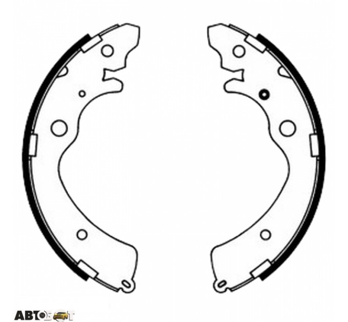 Тормозные колодки ABE C04011ABE, цена: 790 грн.