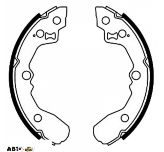 Тормозные колодки ABE C00319ABE, цена: 806 грн.