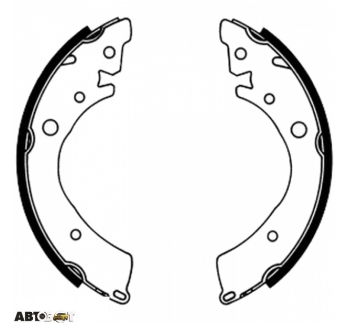 Тормозные колодки ABE C04010ABE, цена: 700 грн.