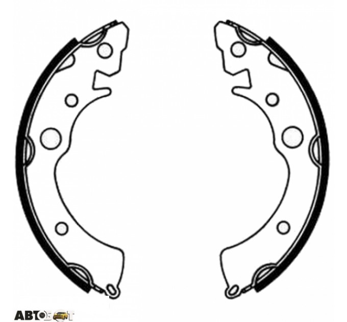 Тормозные колодки ABE C04003ABE, цена: 660 грн.