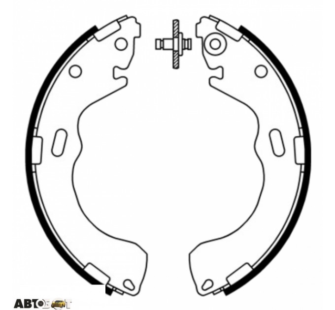 Тормозные колодки ABE C03047ABE, цена: 1 066 грн.