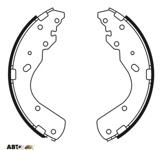 Гальмівні колодки ABE C03044ABE, ціна: 2 002 грн.