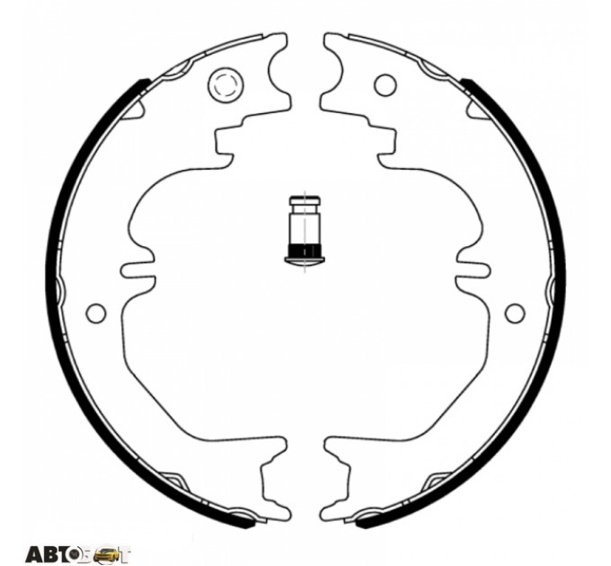 Тормозные колодки ABE C02082ABE, цена: 1 111 грн.