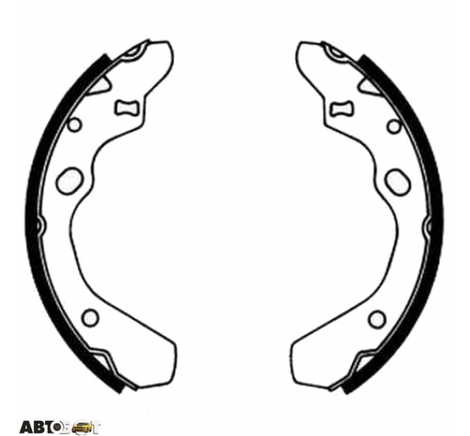 Гальмівні колодки ABE C03014ABE, ціна: 809 грн.
