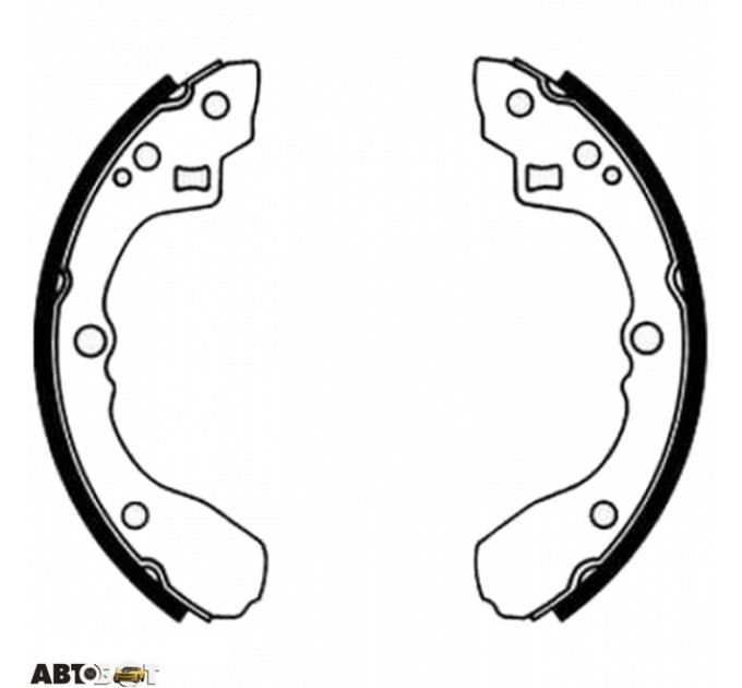 Гальмівні колодки ABE C03005ABE, ціна: 632 грн.