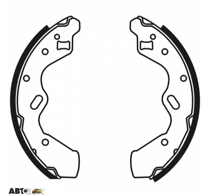 Тормозные колодки ABE C03037ABE, цена: 1 059 грн.