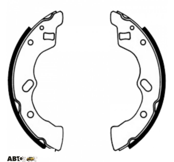 Тормозные колодки ABE C03017ABE, цена: 574 грн.