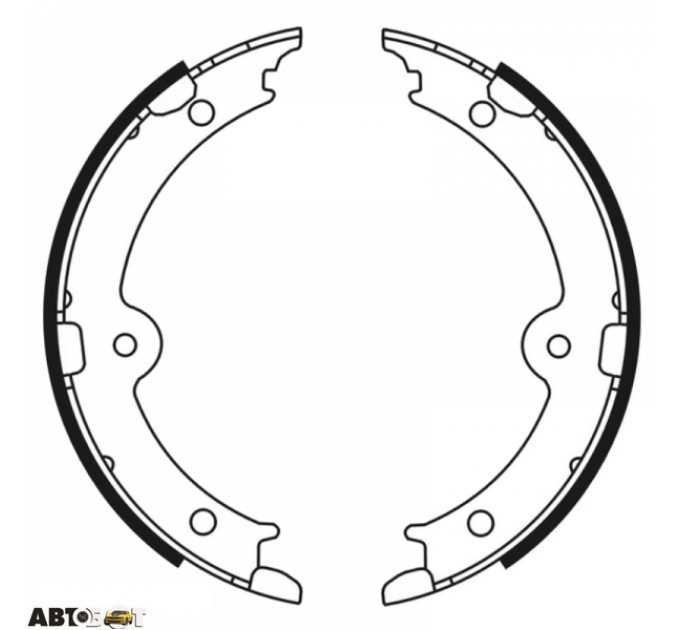 Тормозные колодки ABE C02087ABE, цена: 1 070 грн.