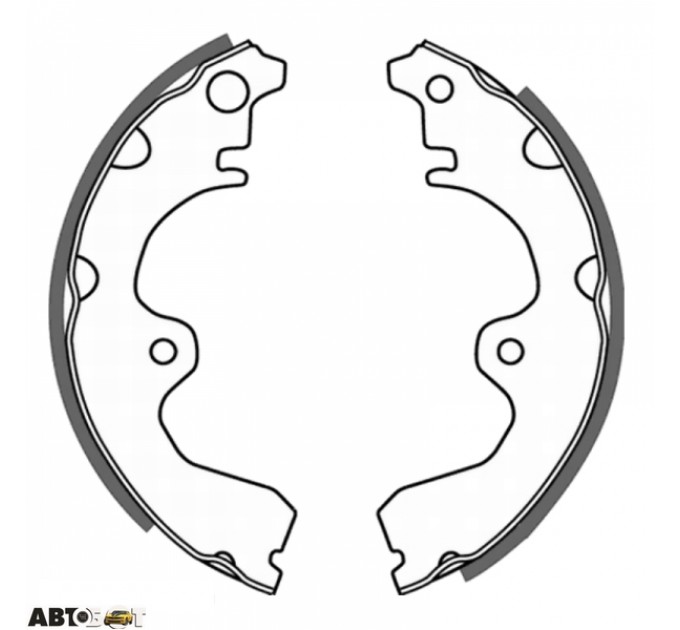 Тормозные колодки ABE C02047ABE, цена: 627 грн.