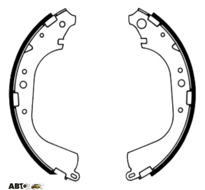 Тормозные колодки ABE C02039ABE, цена: 1 731 грн.