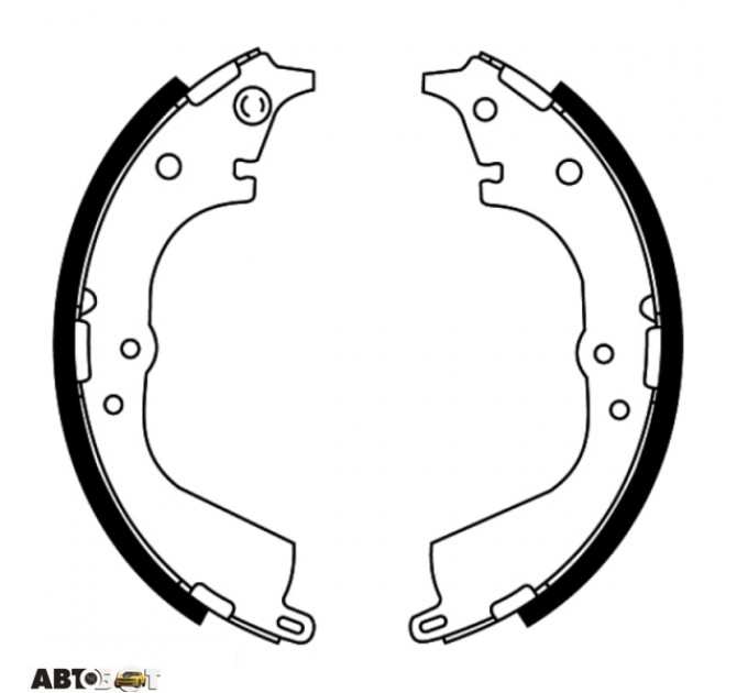 Тормозные колодки ABE C02072ABE, цена: 1 578 грн.