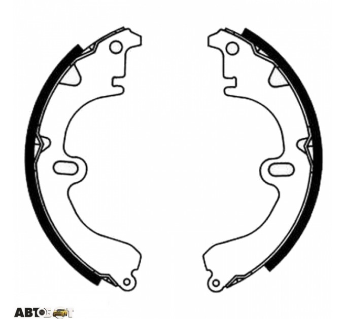 Гальмівні колодки ABE C02034ABE, ціна: 747 грн.