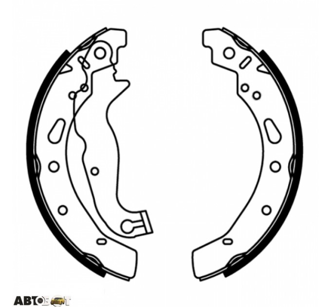 Тормозные колодки ABE C0G055ABE, цена: 768 грн.