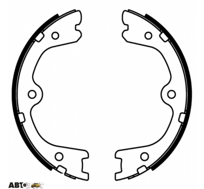 Тормозные колодки ABE C01062ABE, цена: 926 грн.