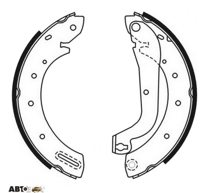 Тормозные колодки ABE C01046ABE, цена: 1 799 грн.