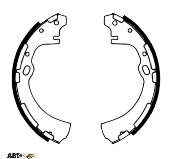 Тормозные колодки ABE C01038ABE, цена: 1 252 грн.