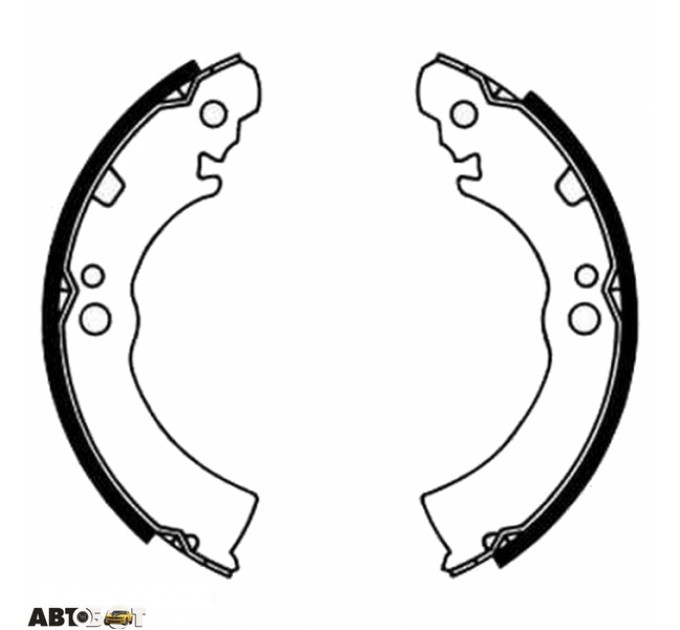 Тормозные колодки ABE C01001ABE, цена: 603 грн.