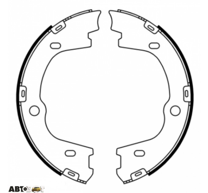 Тормозные колодки ABE C00531ABE, цена: 893 грн.