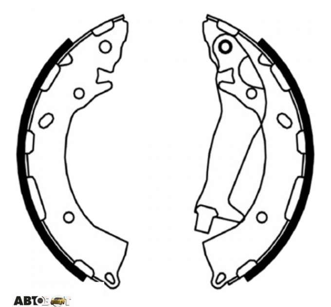 Тормозные колодки ABE C00530ABE, цена: 919 грн.