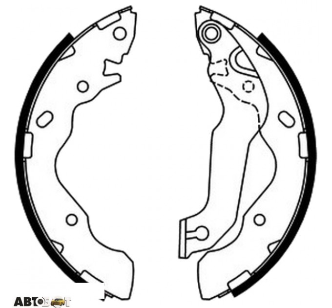 Тормозные колодки ABE C00520ABE, цена: 903 грн.