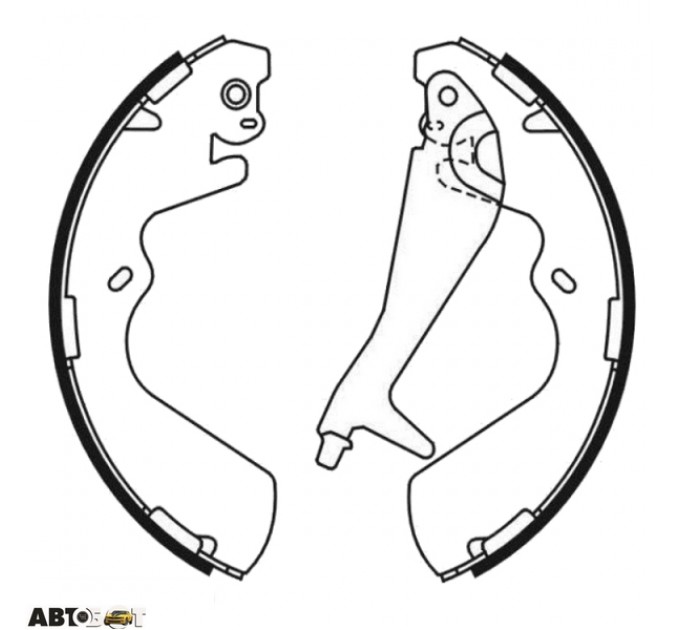 Гальмівні колодки ABE C00511ABE, ціна: 1 884 грн.