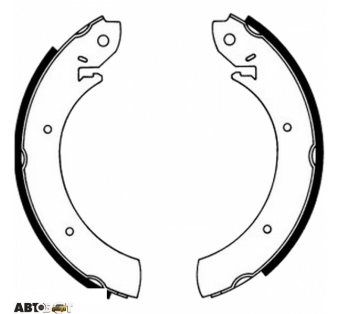 Тормозные колодки ABE C00502ABE, цена: 1 107 грн.